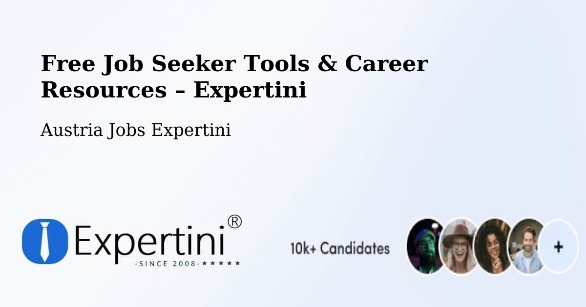 Free Job Seeker Tools & Career Resources – Lochau - Lochau, Austria Jobs Expertini