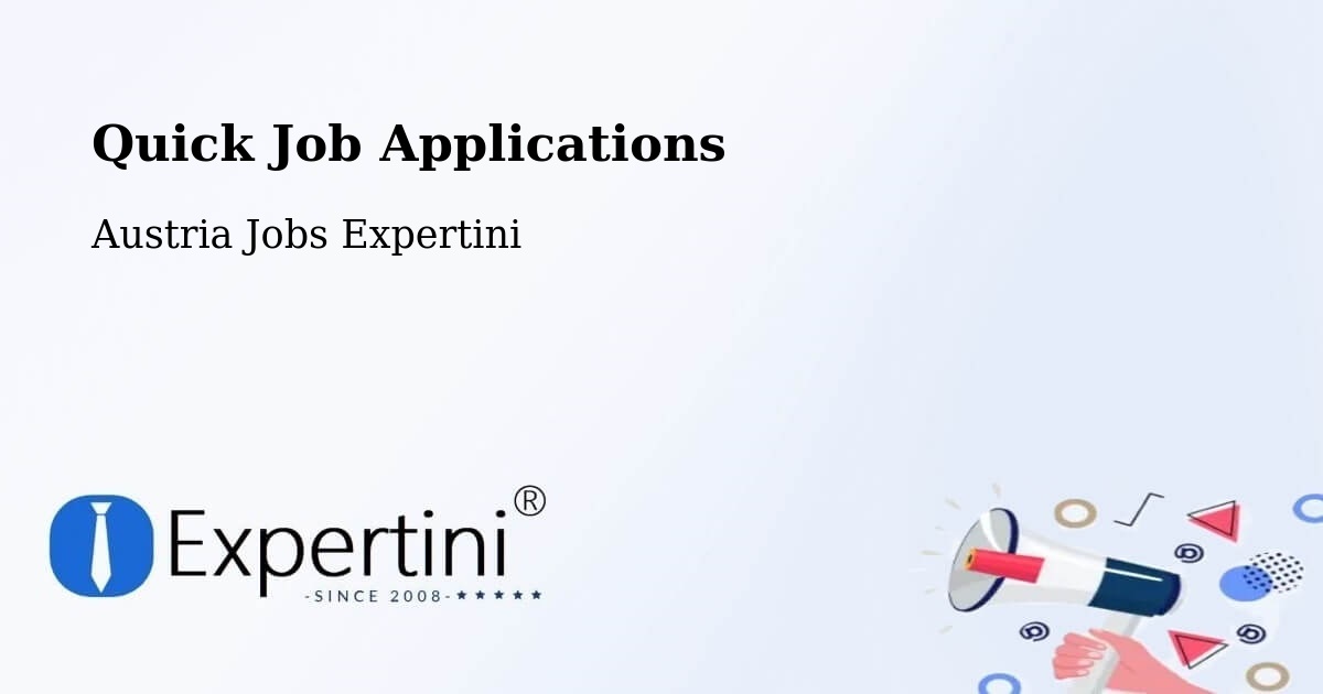 Quick Apply Feature – Lochau - Austria Jobs Expertini